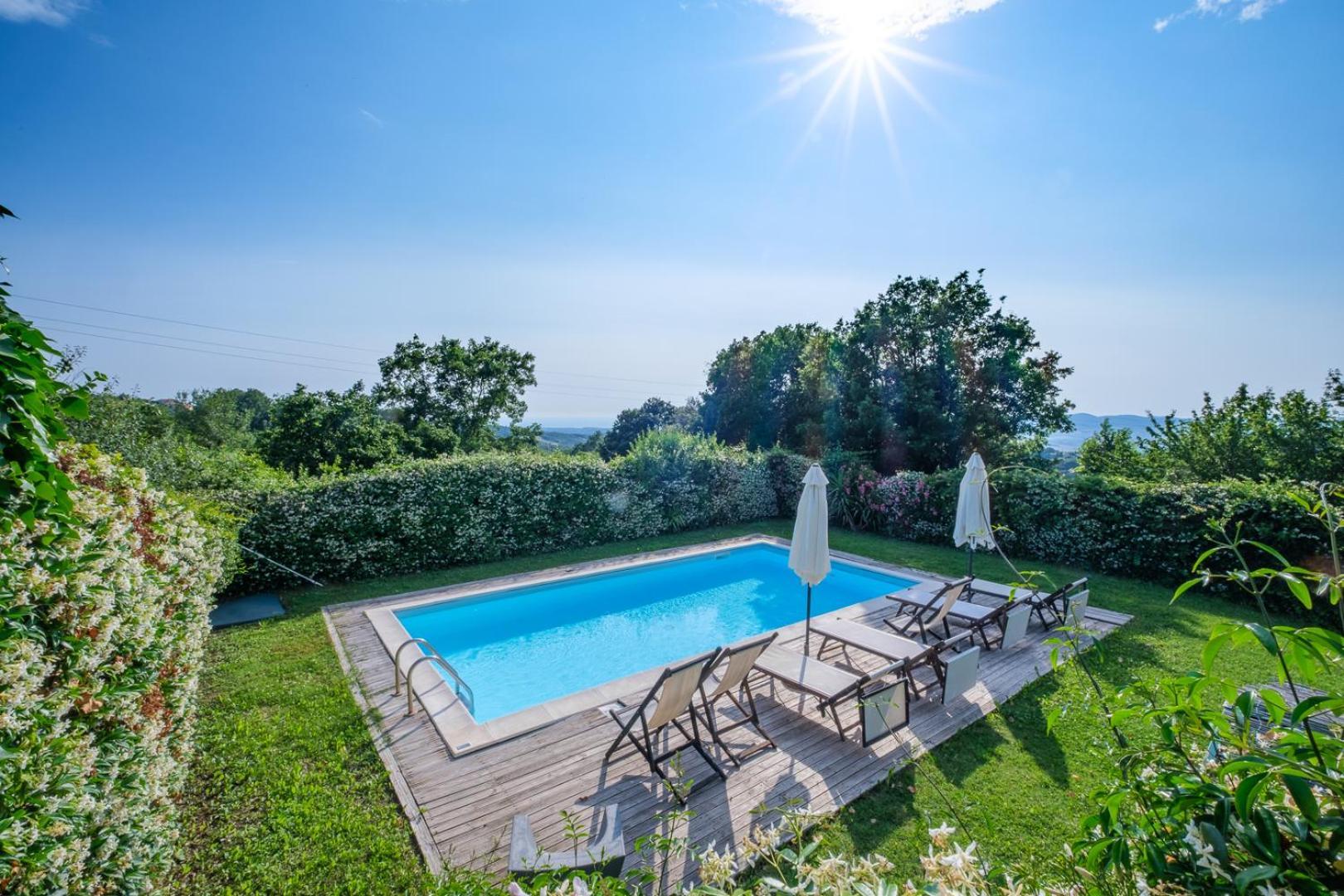 Villa Di Campagna 10 Posti Con Piscina Privata Castellina Marittima Zewnętrze zdjęcie