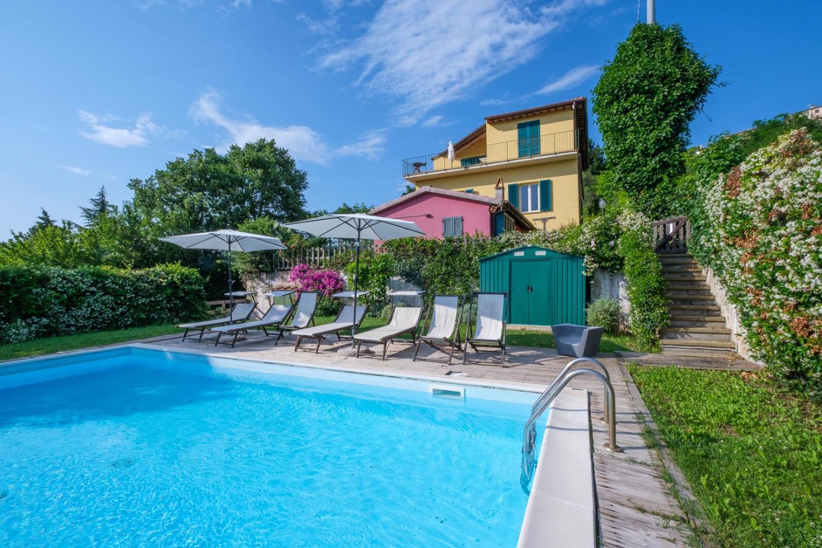 Villa Di Campagna 10 Posti Con Piscina Privata Castellina Marittima Zewnętrze zdjęcie