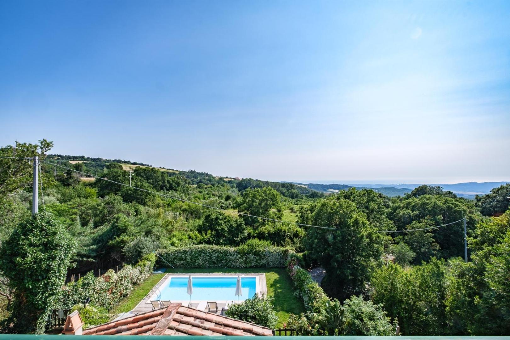 Villa Di Campagna 10 Posti Con Piscina Privata Castellina Marittima Zewnętrze zdjęcie